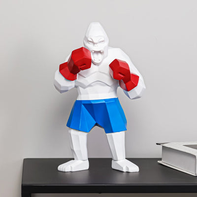 Statue Gorille Boxeur