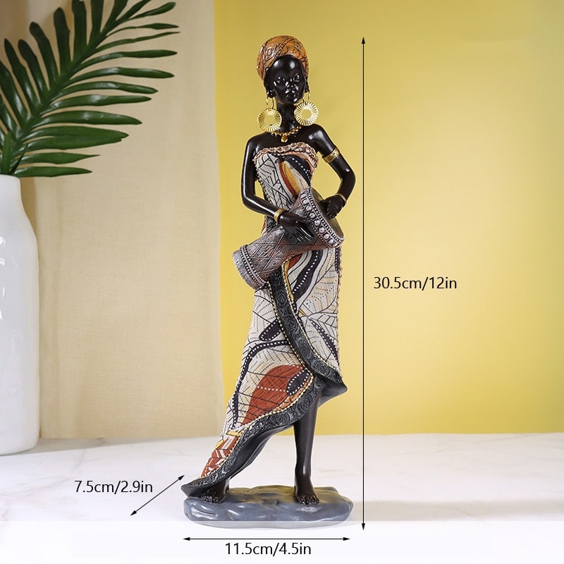 Statue Africaine Femme