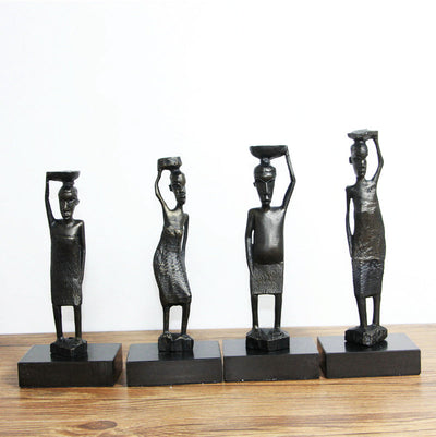 Sculpture Bronze Africaine
