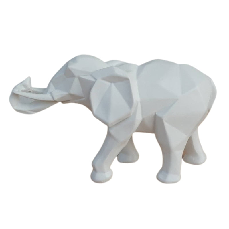 Origami Elephant Statue