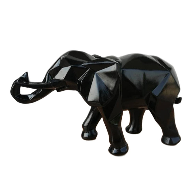 Origami Elephant Statue