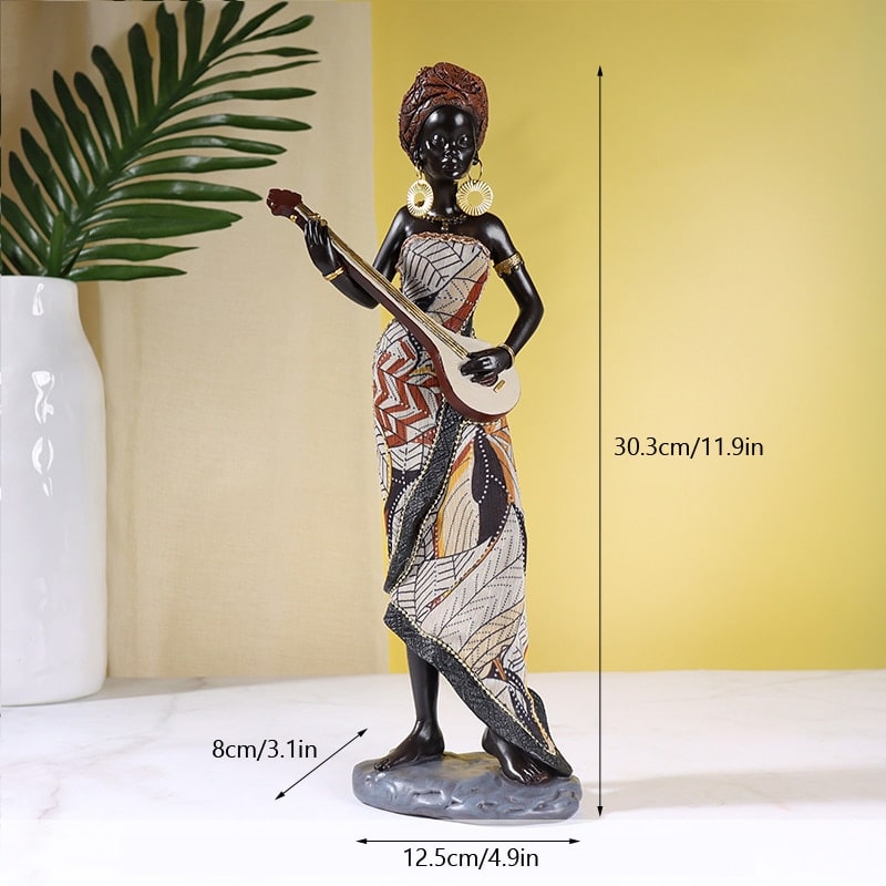 African Woman Statue