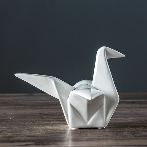 Origami statuette